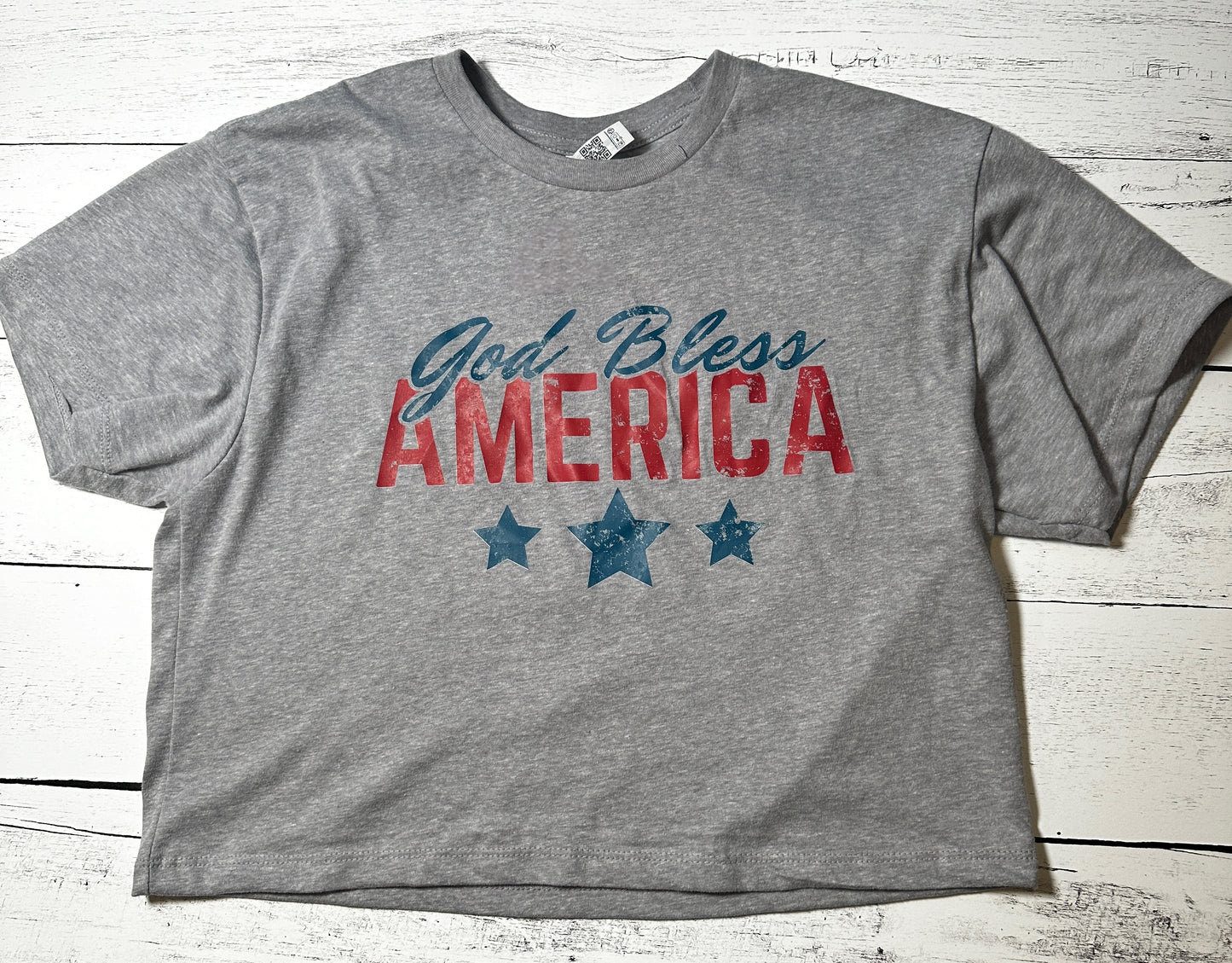 God Bless America" & "Free Indeed" Christian T-Shirt