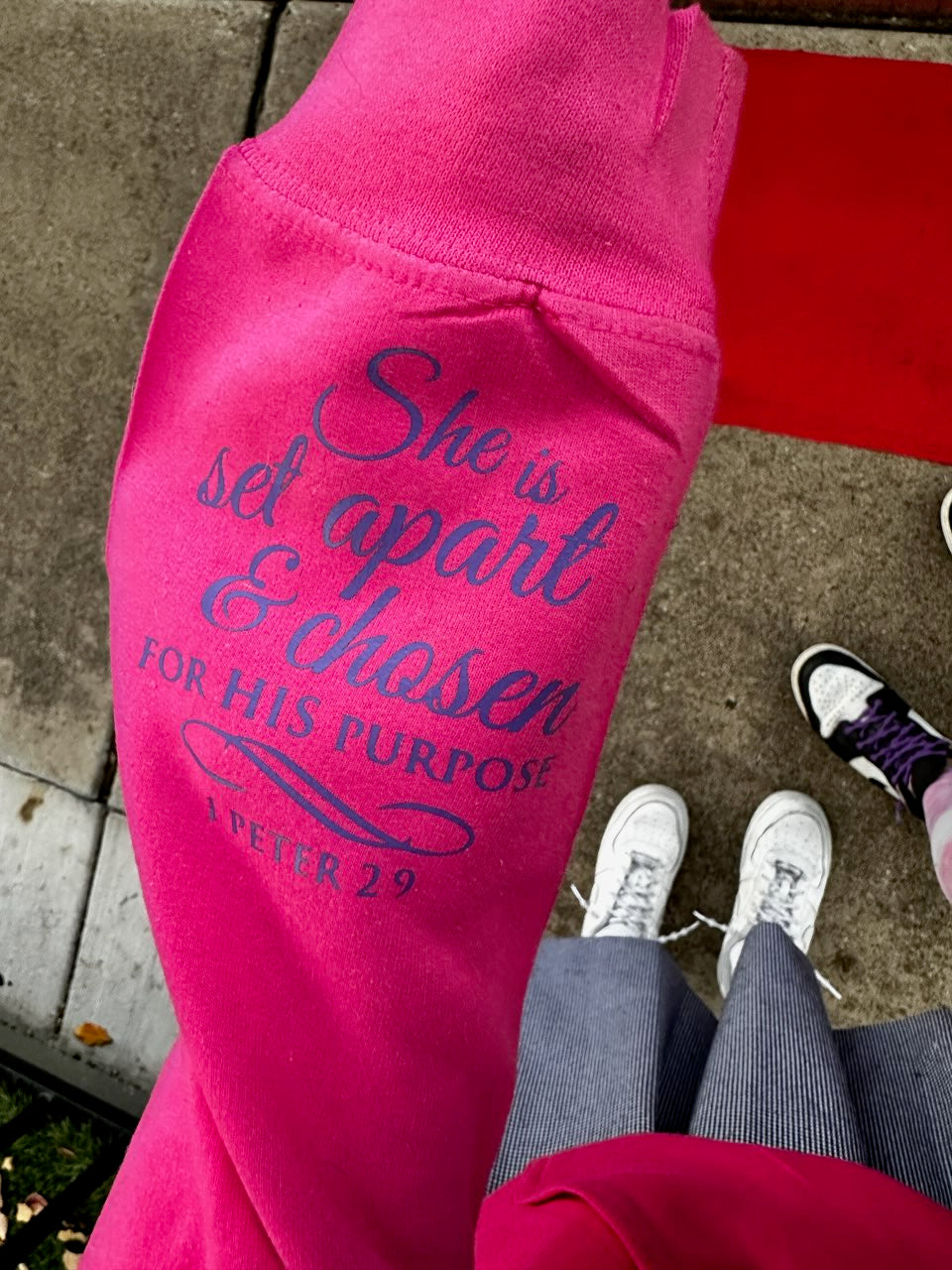Secret Scripture Sleeve Addition – Your Personal Verse, Hidden in Plain Sight