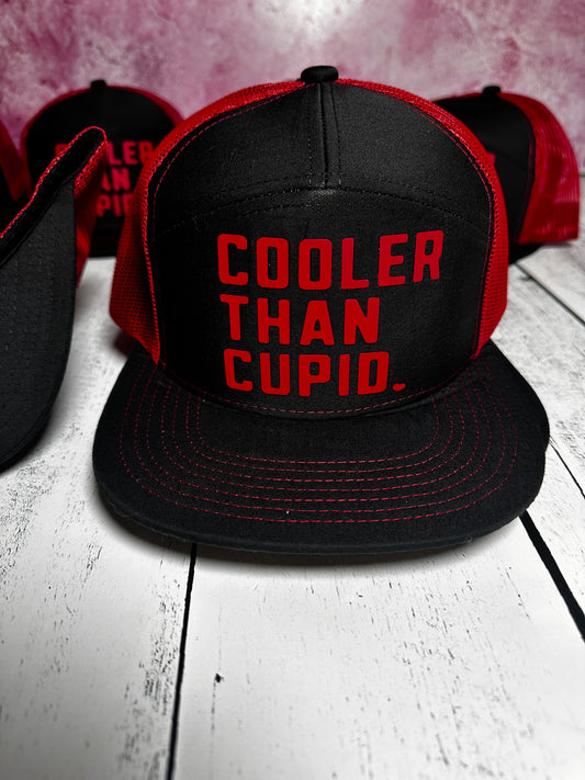 Cooler Than Cupid Trucker Hat – Valentine’s Edition